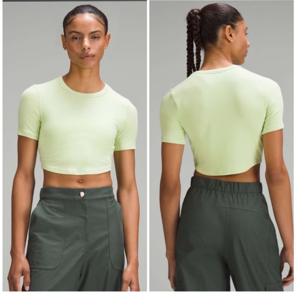 Lululemon Hold Tight Cropped T-Shirt